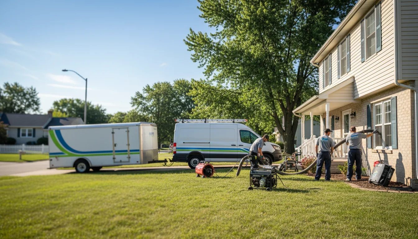Flooded Basement Restoration And Cleanup With Repair in Westmoreland, KS near me